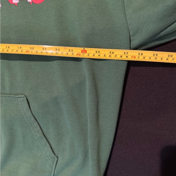 Spongebob Squarepants Hoodie Mens Green W/Sleeve Hit Green Mens XXL - Picture 5 of 9